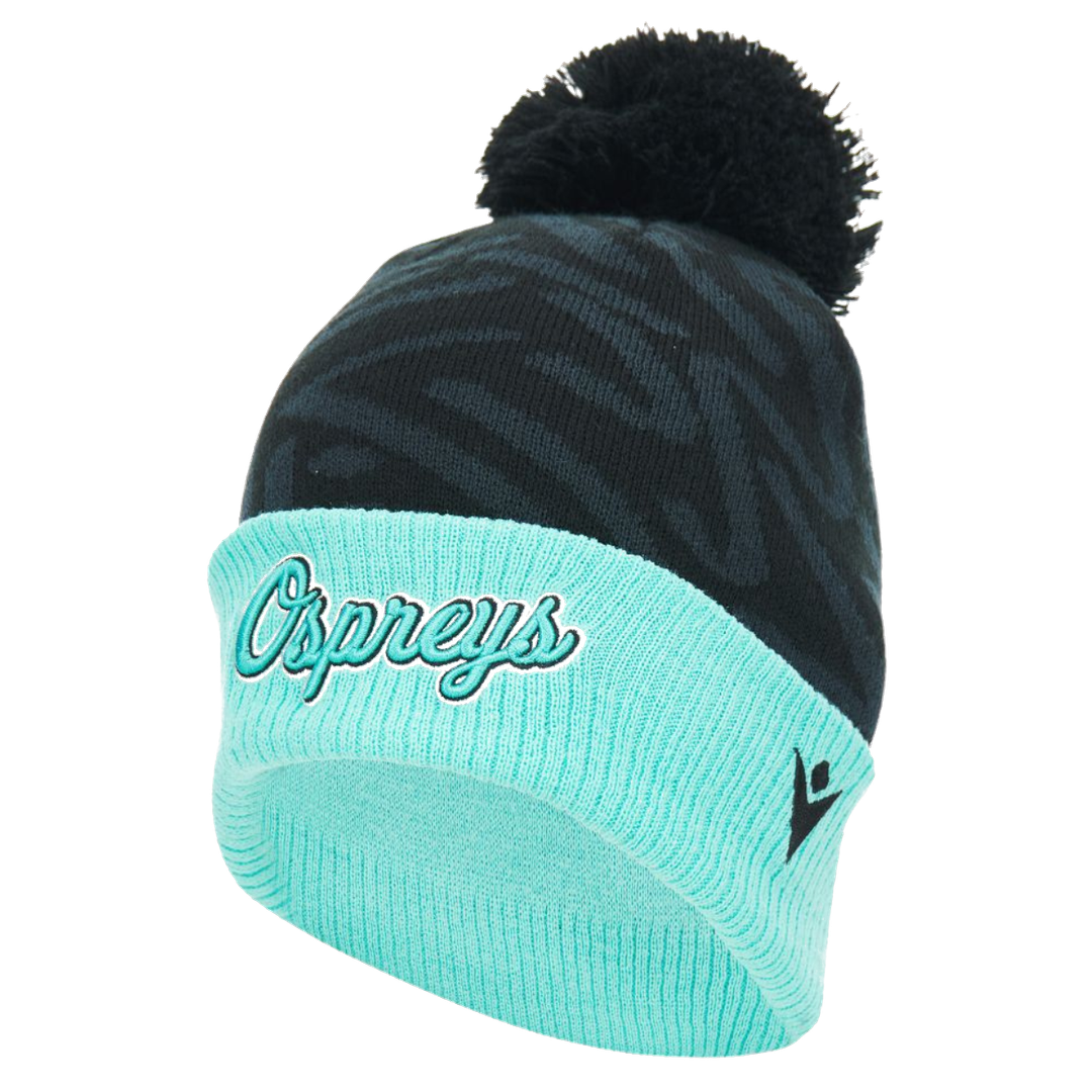 2026-2027 Ospreys Rugby Pom-Pom Beanie (Black)_0