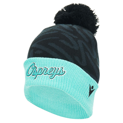 2026-2027 Ospreys Rugby Pom-Pom Beanie (Black)_0