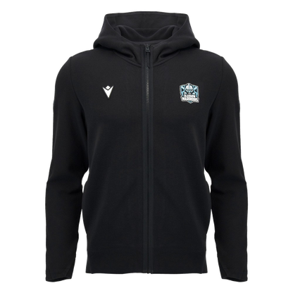 2026-2027 Glasgow Warriors Travel Full Zip Hoodie (Black)_0