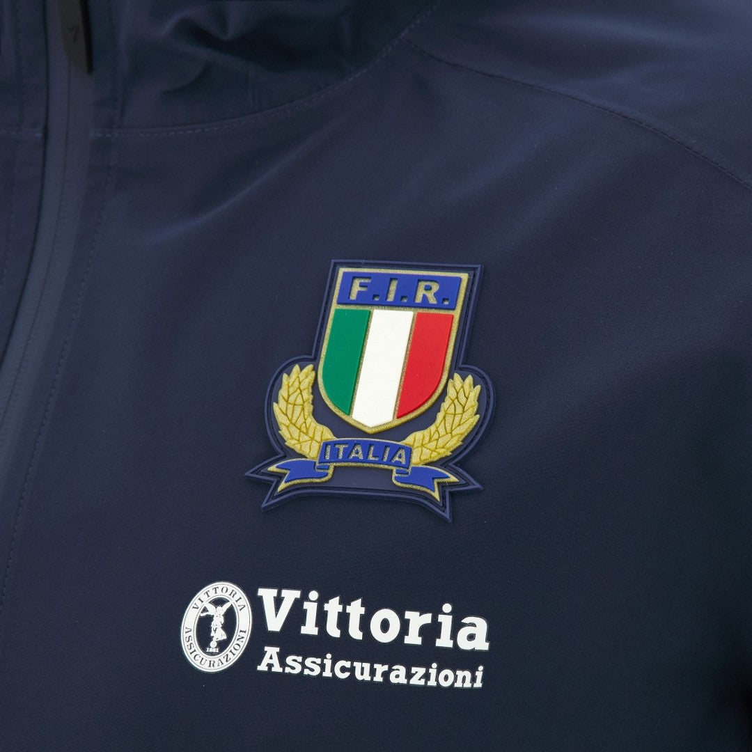 2026-2027 Italy Rugby Staff Rain Jacket (Navy)_3