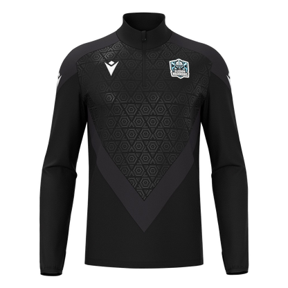 2026-2027 Glasgow Warriors 1/4 Zip Training Top (Black)_0