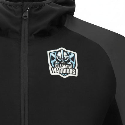 2026-2027 Glasgow Warriors Training Rain Jacket (Black)_3