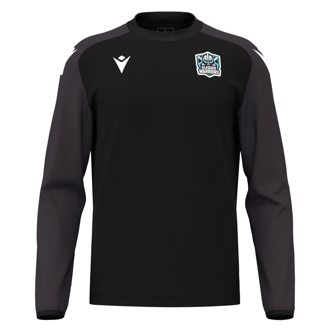 2026-2027 Glasgow Warriors Training Sweatshirt (Black)_0