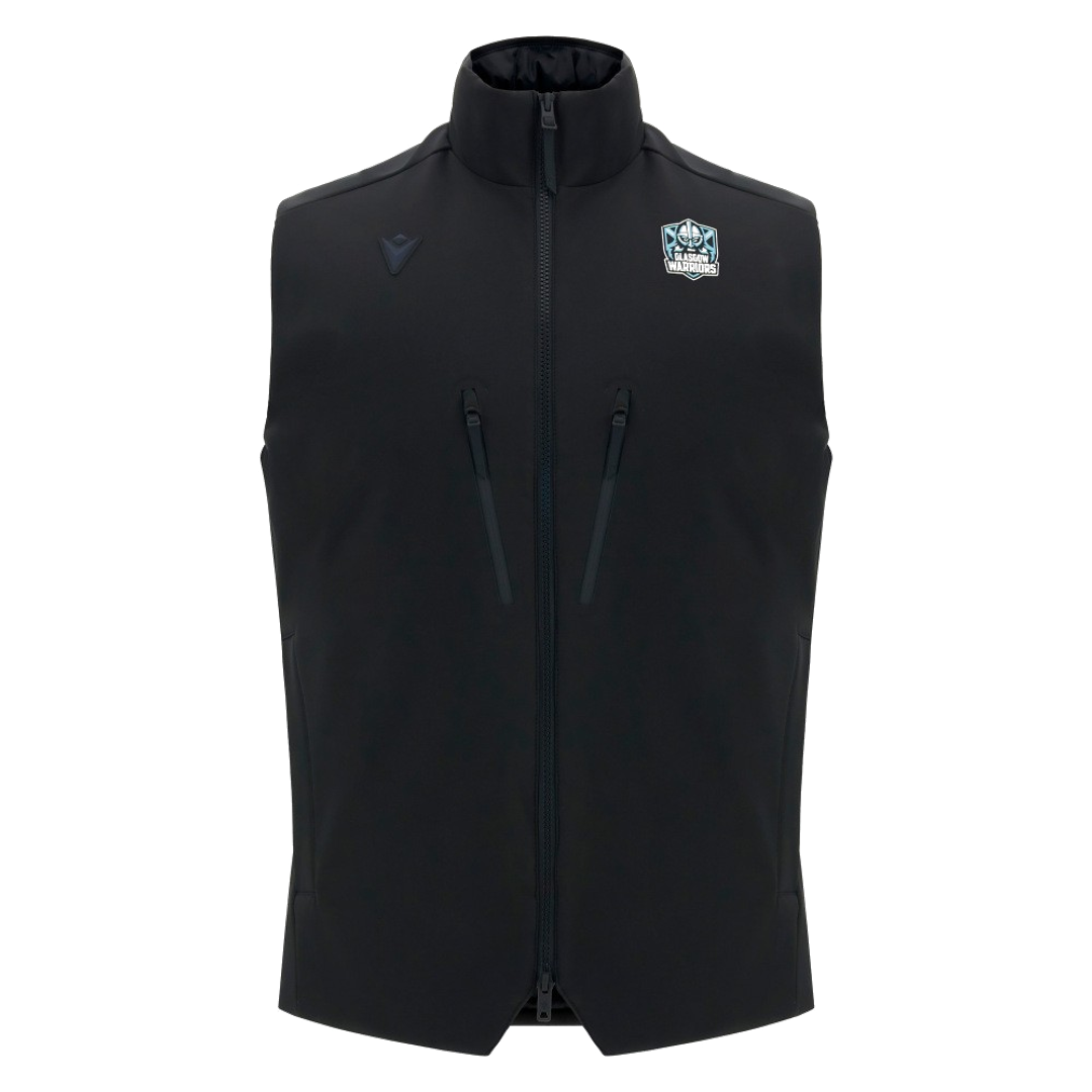 2026-2027 Glasgow Warriors Padded Gillet (Black)_0