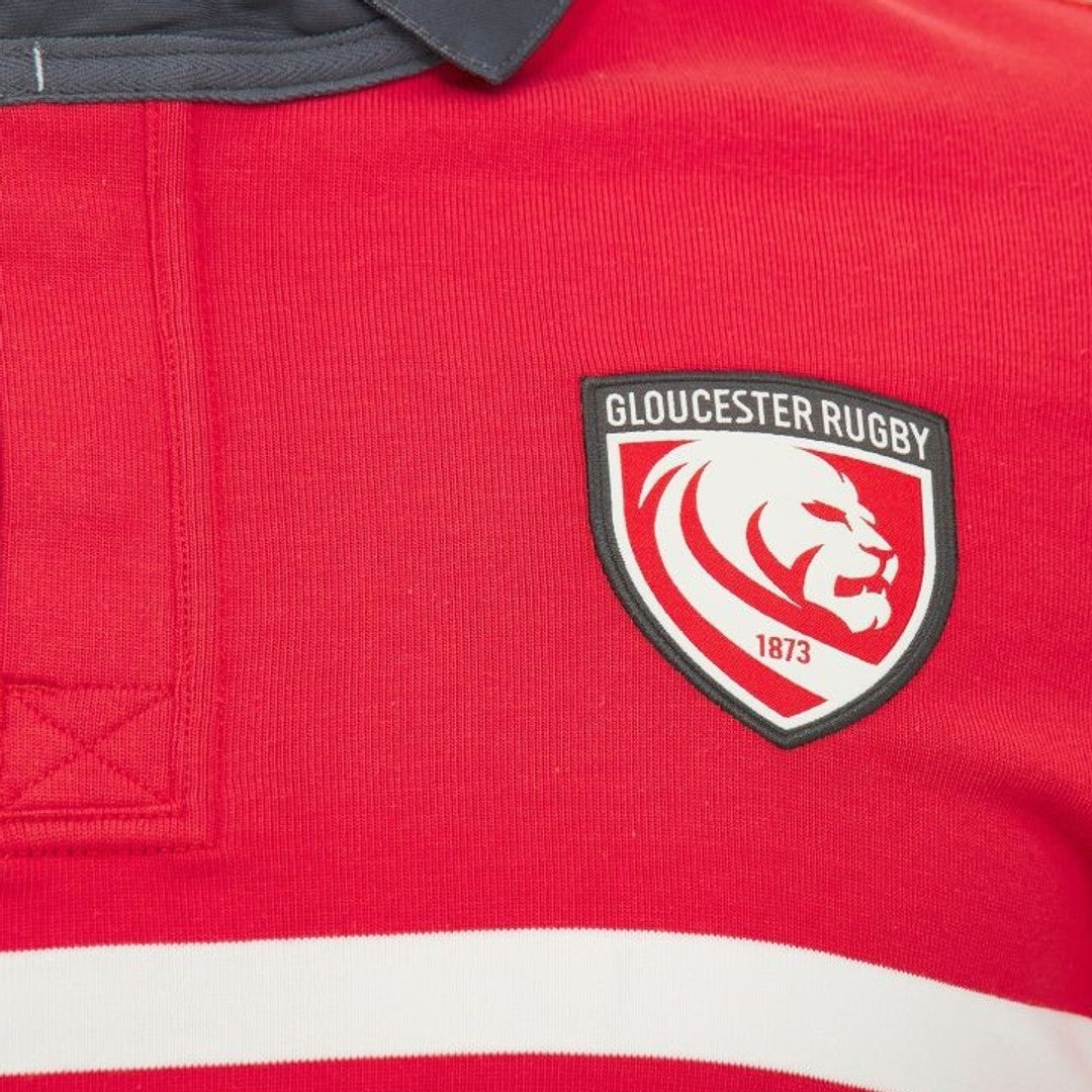 2026-2027 Gloucester Rugby Short Sleeve Cotton Replica Home Shirt_3