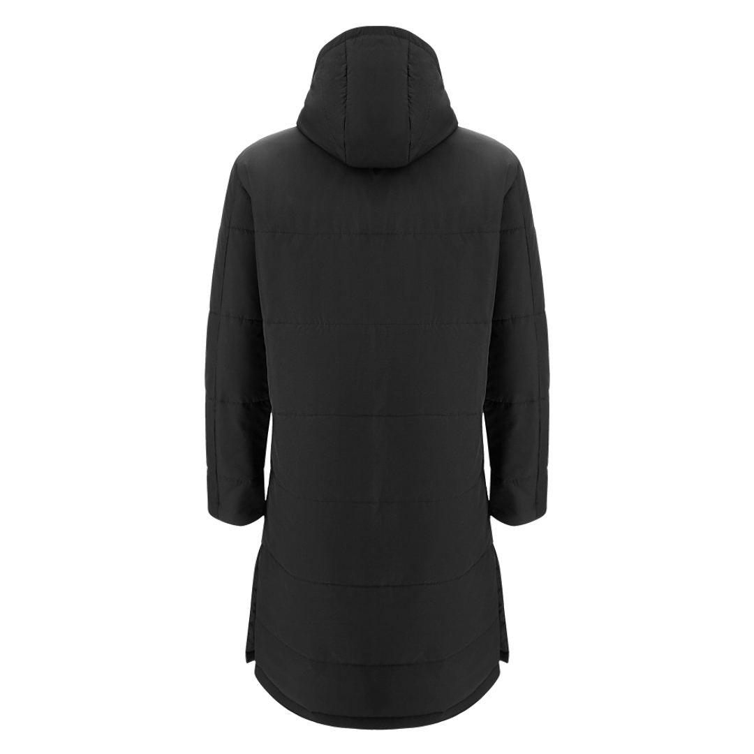 2026-2027 Glasgow Warriors Long Padded Jacket (Black)_1
