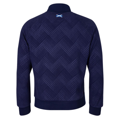 2026-2027 Scotland Rugby Quarter Zip Fleece Top (Navy)_1