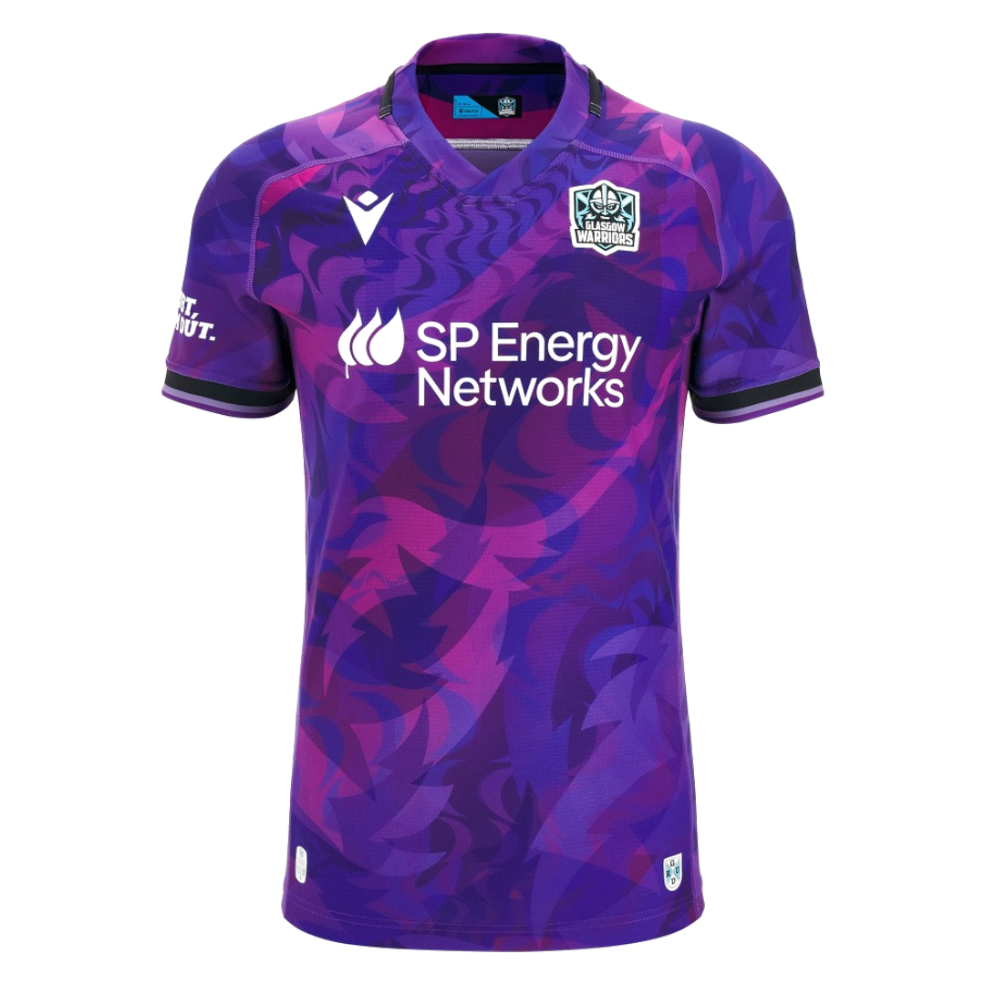 2026-2027 Glasgow Warriors Rugby Training Shirt (Purple)_0