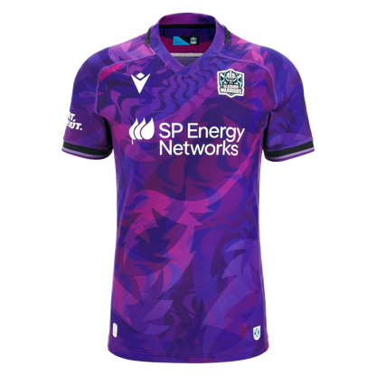 2026-2027 Glasgow Warriors Rugby Training Shirt (Purple)_0
