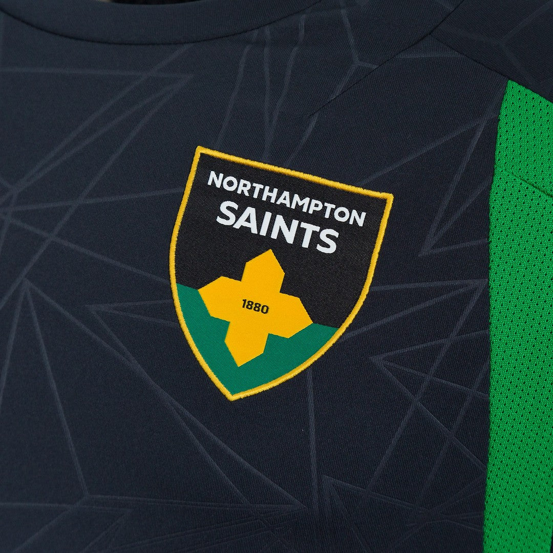 2026-2027 Northampton Saints Poly Training Shirt (Black)_3