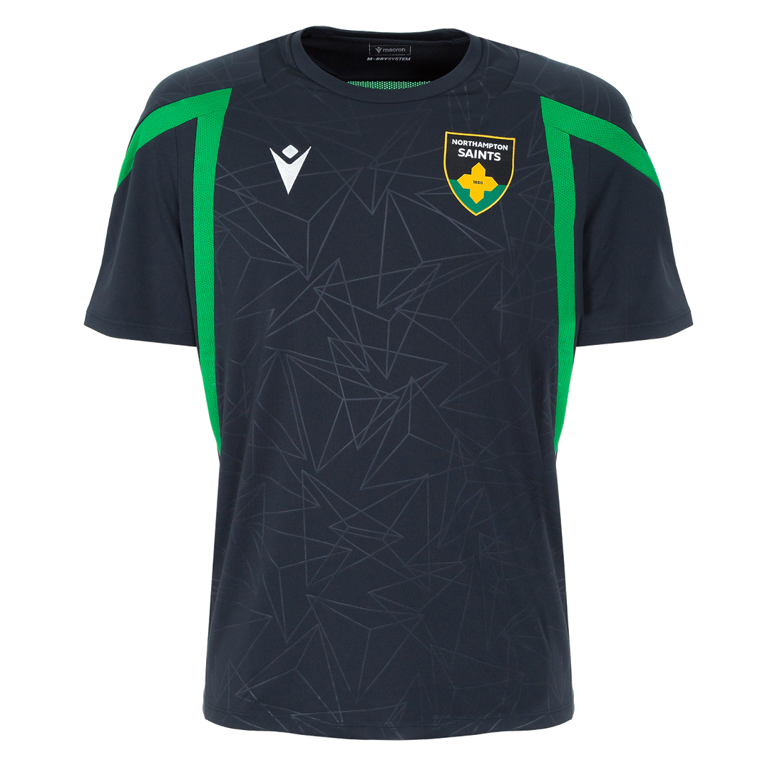 2026-2027 Northampton Saints Poly Training Shirt (Black)_0