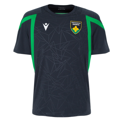 2026-2027 Northampton Saints Poly Training Shirt (Black)_0