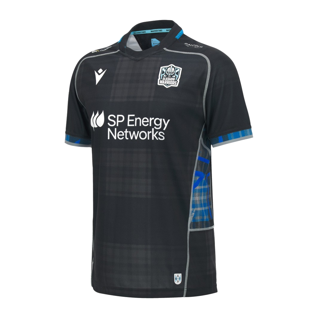 2026-2027 Glasgow Warriors Poly Home Rugby Shirt (Kids)_0