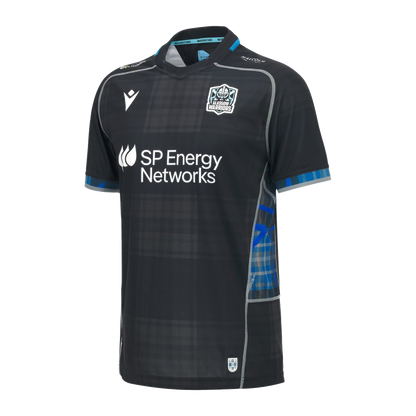 2026-2027 Glasgow Warriors Poly Home Rugby Shirt (Kids)_0