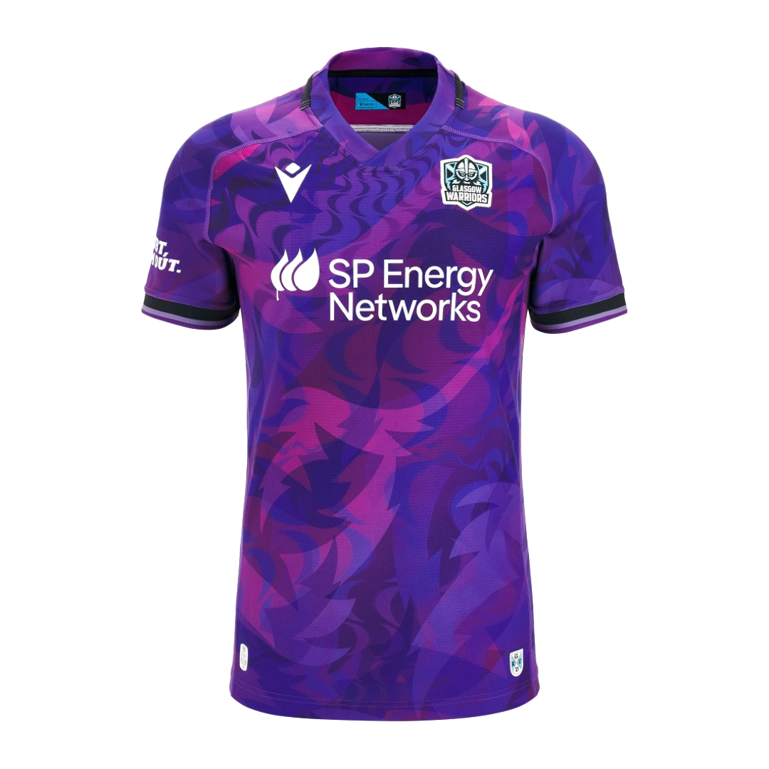 2026-2027 Glasgow Warriors Rugby Training Shirt (Purple) - Kids_0