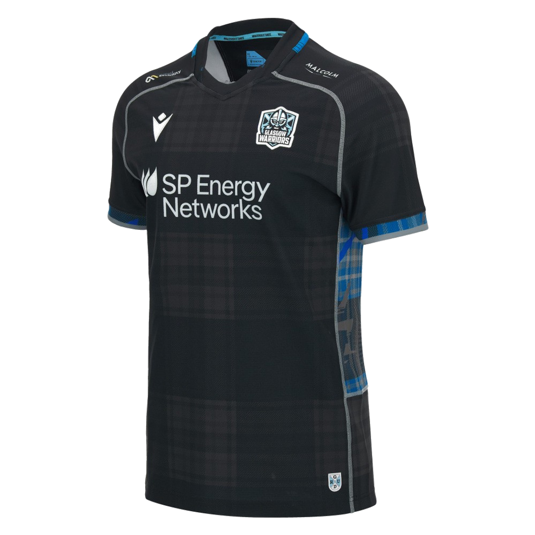 2026-2027 Glasgow Warriors Authentic Slim Fit Home Shirt_0