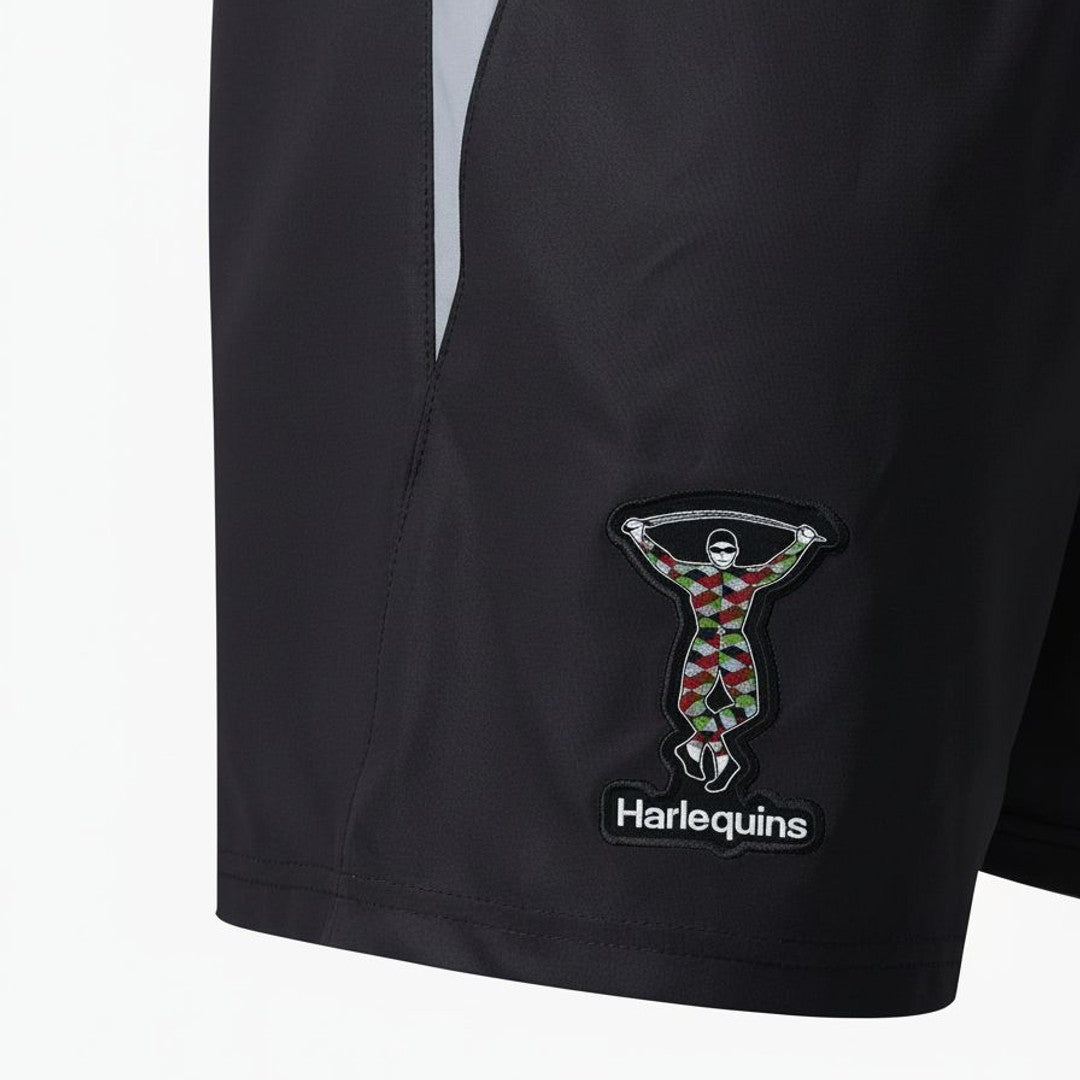 2026-2027 Harlequins Home Shorts (Black)_3