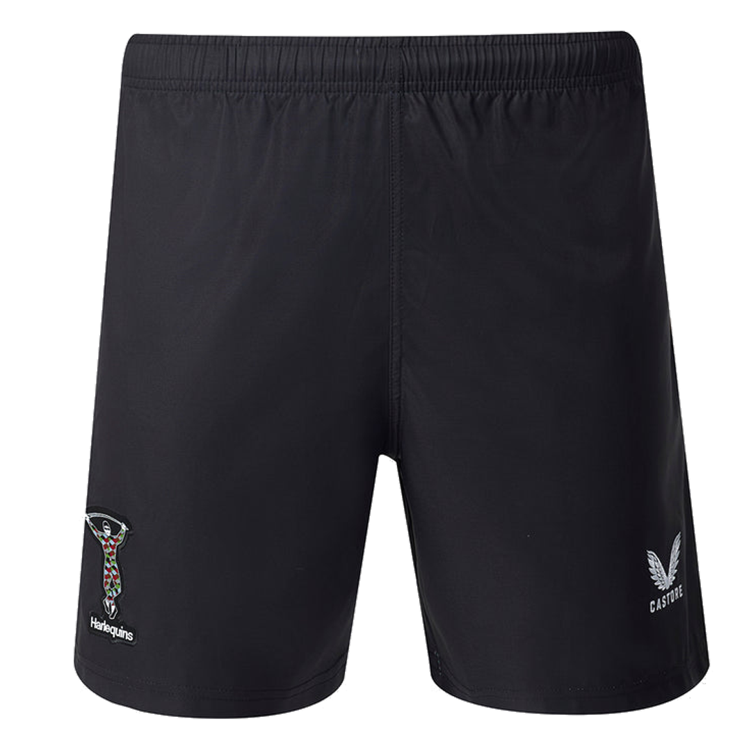 2026-2027 Harlequins Home Shorts (Black)_0