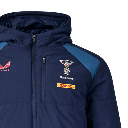 2026-2027 Harlequins Training Padded Jacket (Navy)_3