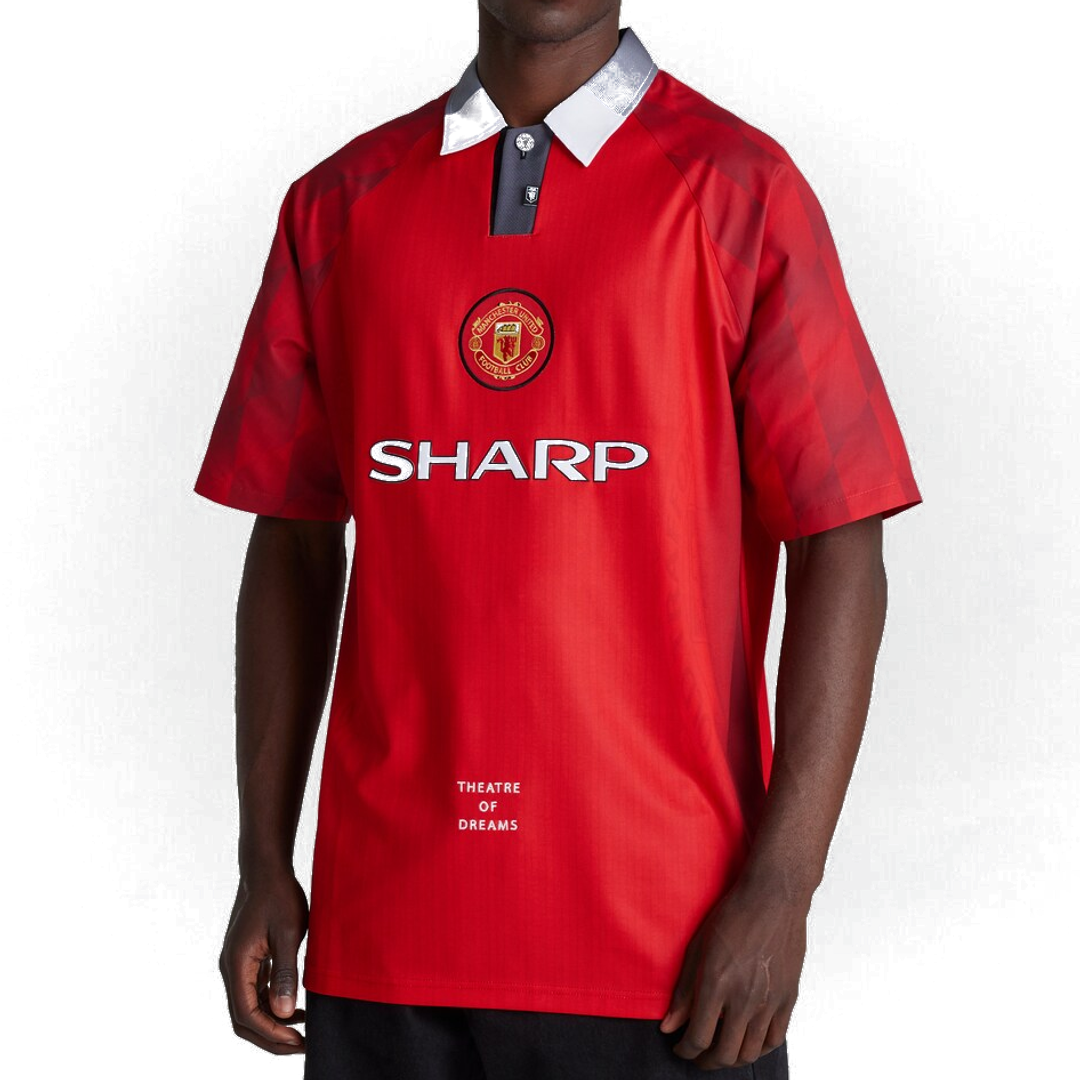 1996-1998 Manchester United Retro Home Shirt_0