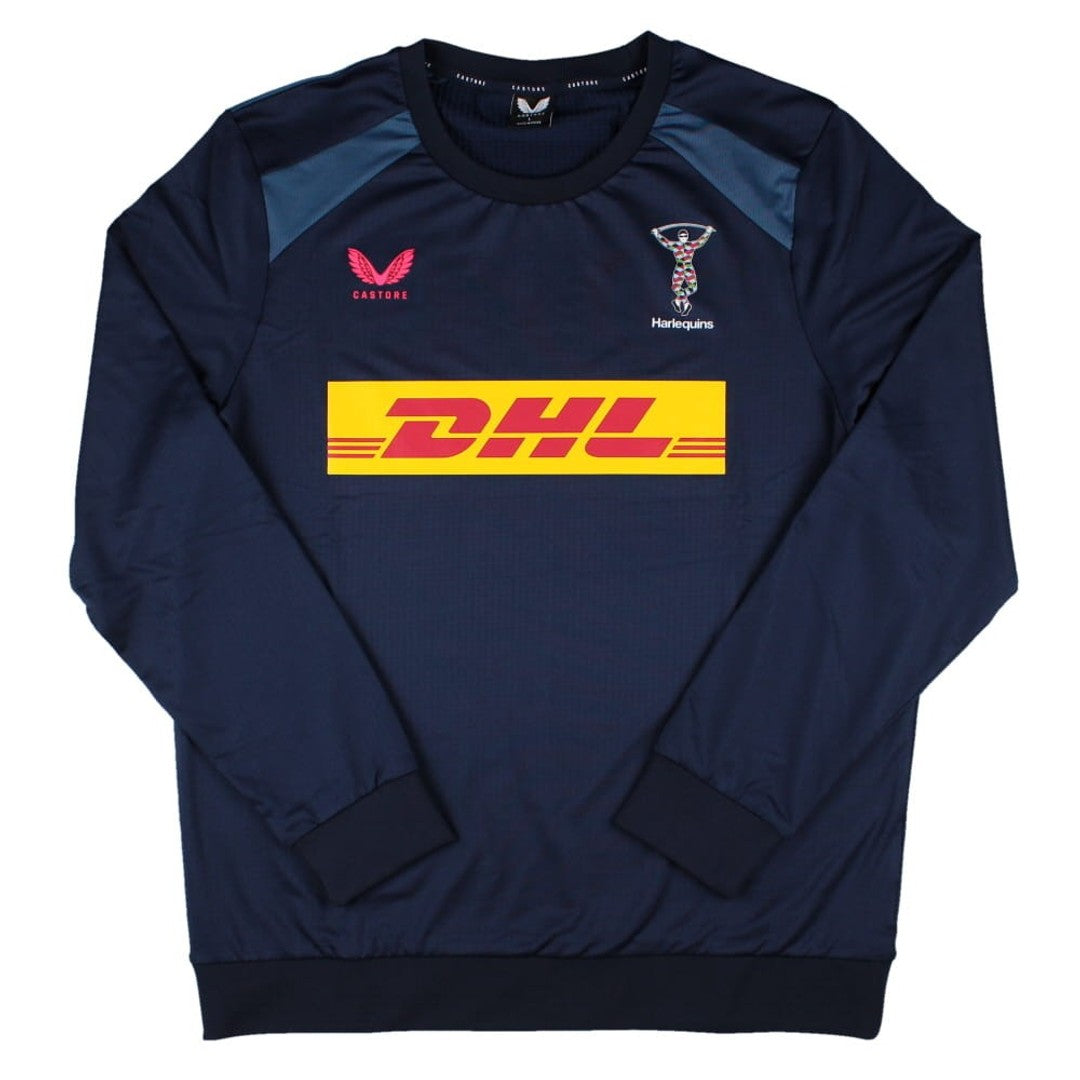 2026-2027 Harlequins Training Sweatshirt (Navy)_0
