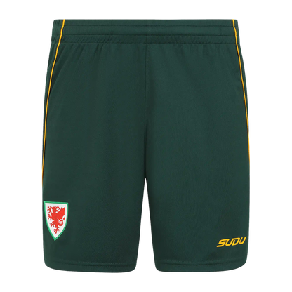 2026-2027 Wales Sudu Away Shorts (Green) - Kids_0