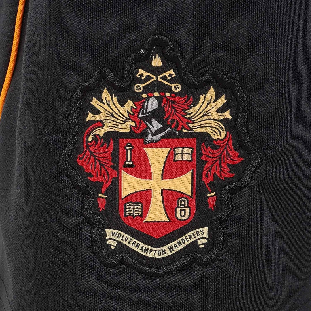 2026-2027 Wolves Home Shorts (Black) - Kids_3