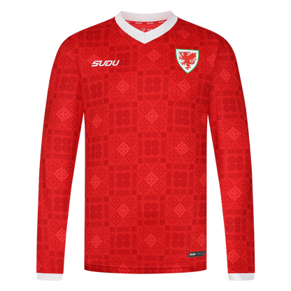 2026-2027 Wales SUDU Home Long Sleeve Shirt_0