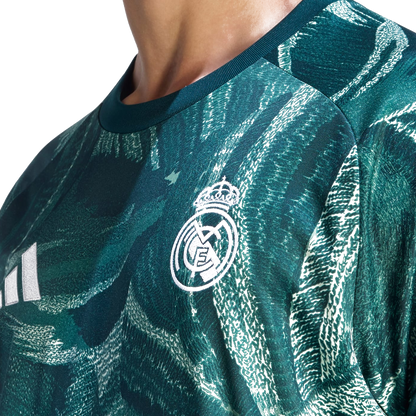 2026-2027 Real Madrid Pre-Match Shirt (Aurora Ivy)_3