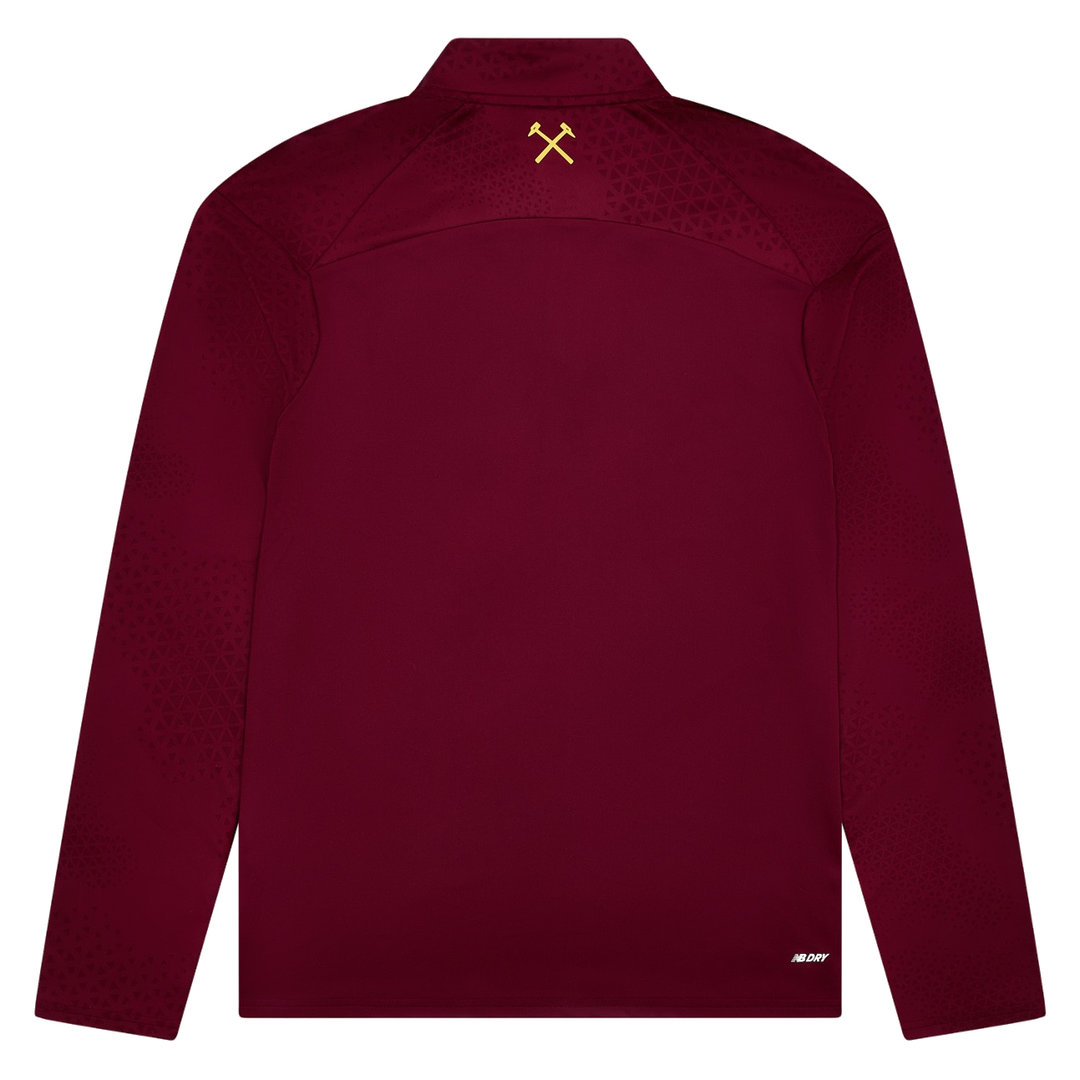 2026-2027 West Ham Pre-Match Home Midlayer (Claret)_2