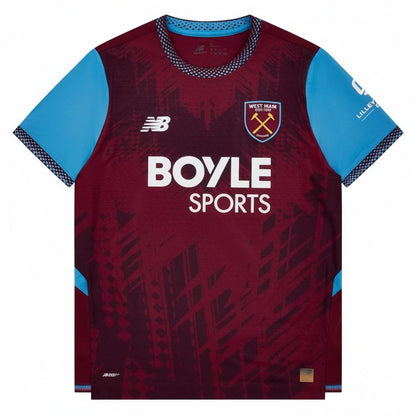 2026-2027 West Ham Authentic Home Shirt_0