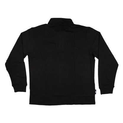 Argentina Blackout Badge Long Sleeve Vintage Rugby Shirt_2