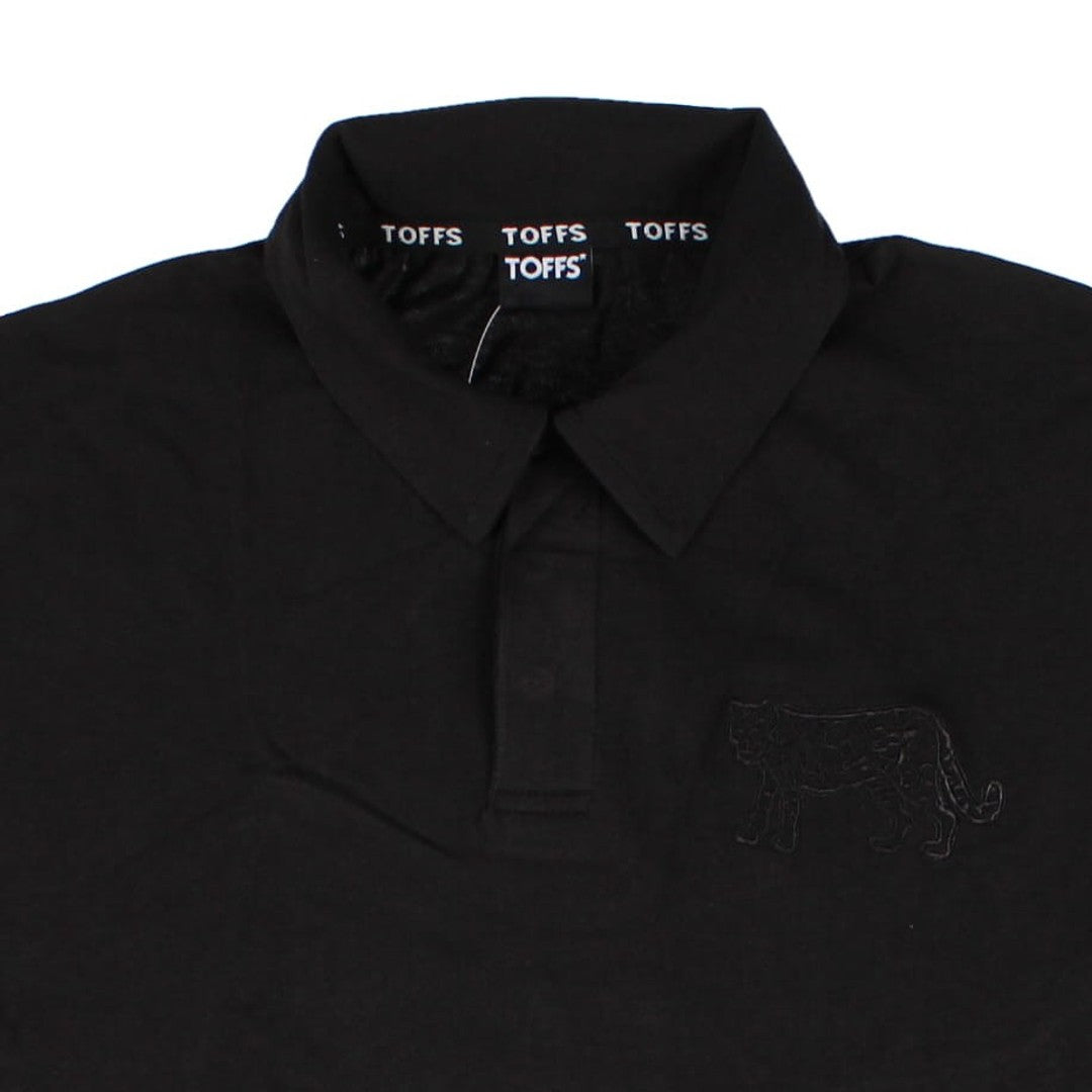 Argentina Blackout Badge Long Sleeve Vintage Rugby Shirt_3