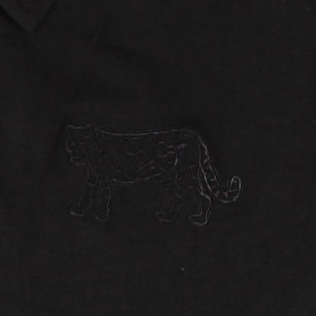 Argentina Blackout Badge Long Sleeve Vintage Rugby Shirt_4