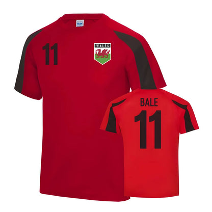 Wales Sports Training Jersey (Gareth Bale 11)_0