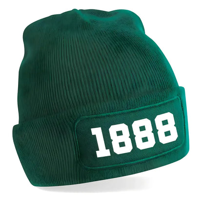 Glasgow 1888 Football Beanie Hat (Green)_1