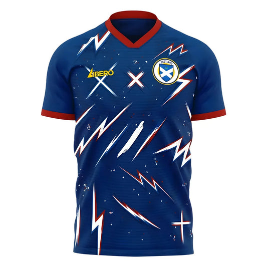  2025-2026 Scotland Pre-Match Concept Shirt Adult Short Sleeve_1