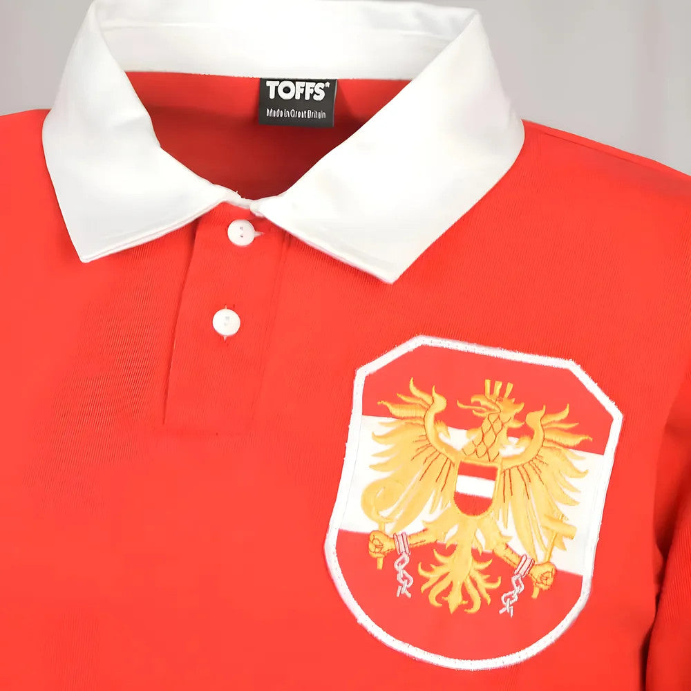 Austria 1950s Away Retro Football Shirt_2