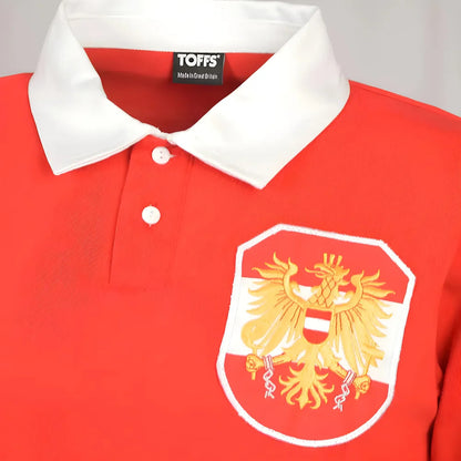 Austria 1950s Away Retro Football Shirt_2