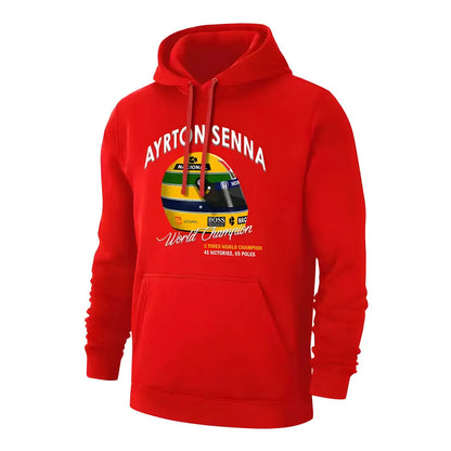 Ayrton Senna Helmet footer with hood, red_1