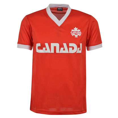 Canada 1980s Retro Football Shirt_1