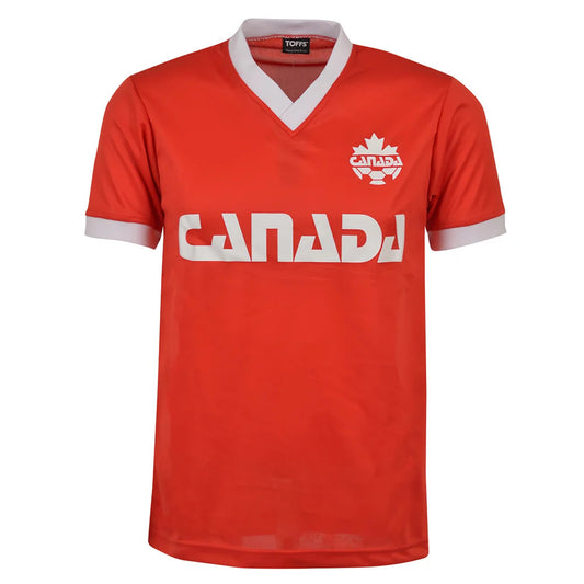 Canada 1980s Retro Football Shirt_1
