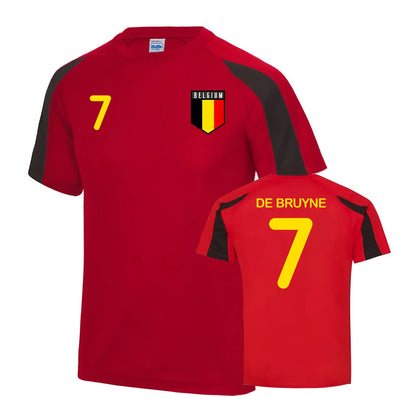 Belgium Sports Training Jersey (De Bruyne 7)_1