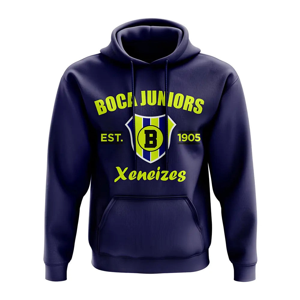 Boca Juniors Established Hoody (Navy)_1