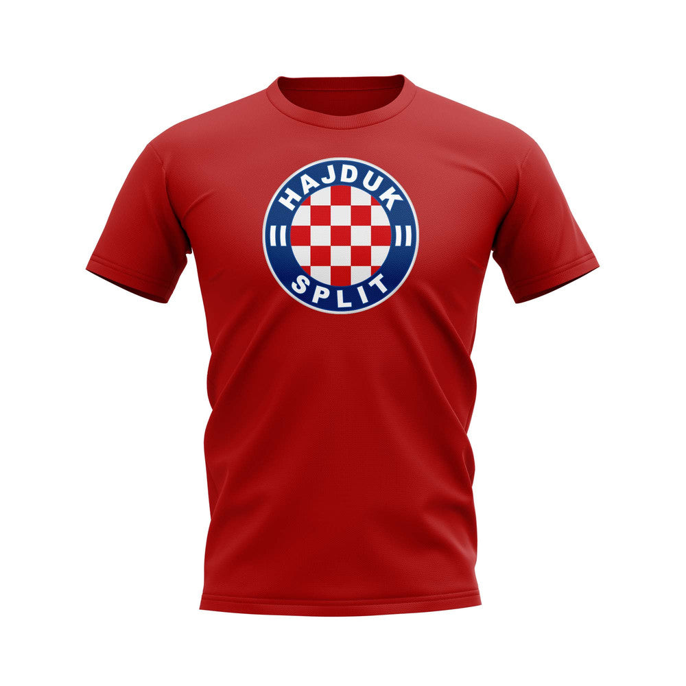 Hajduk split Logo T-Shirt (Red)_1