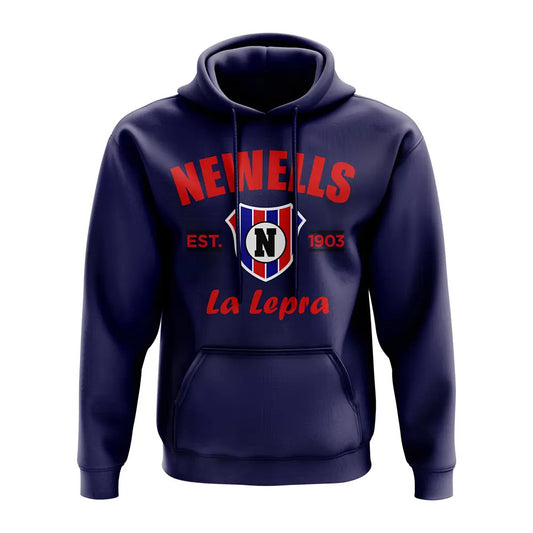 Newells Old Boys Established Hoody (Navy)_0