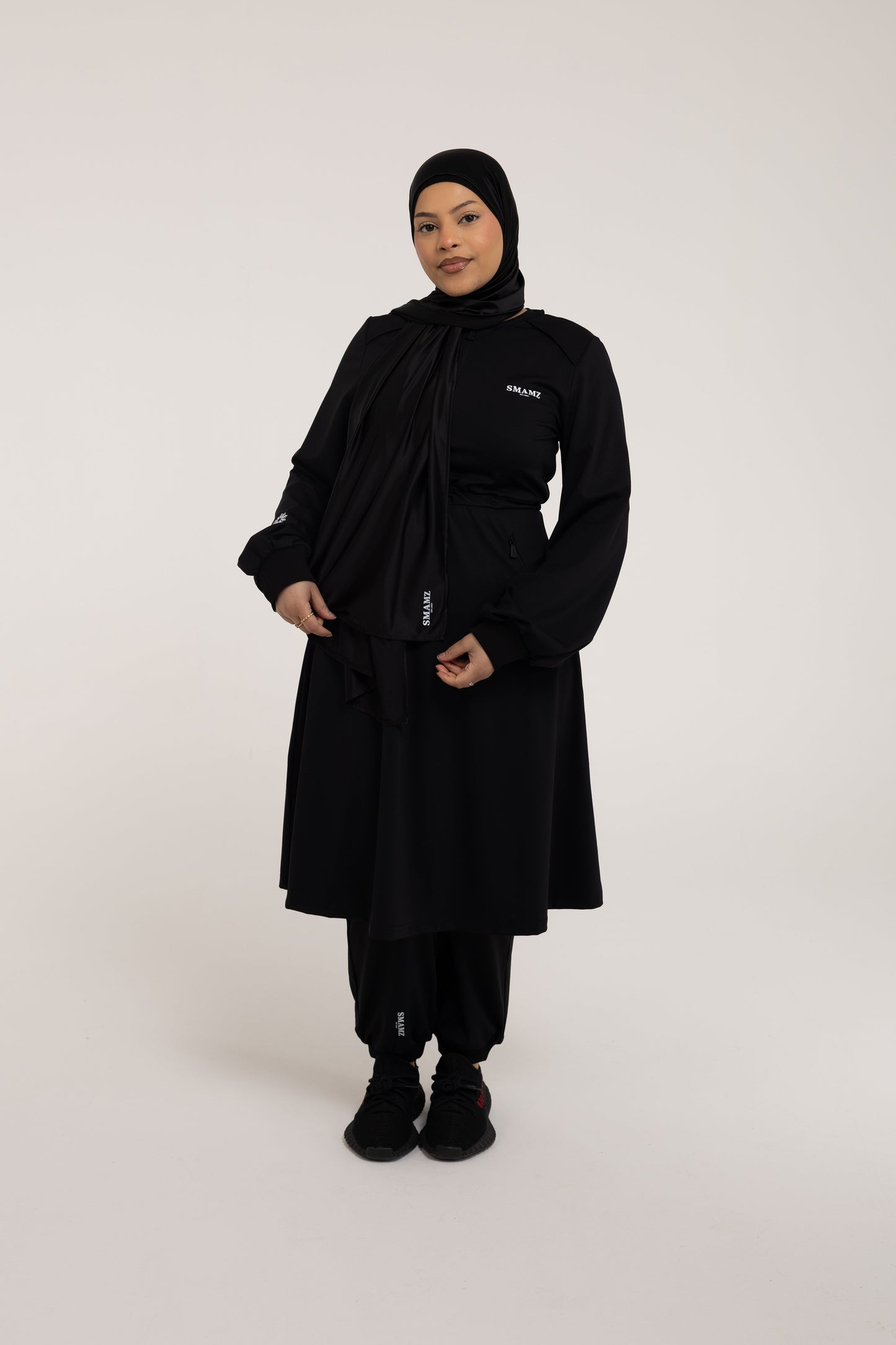 SMAMZ Modest Gymwear Full Set Black