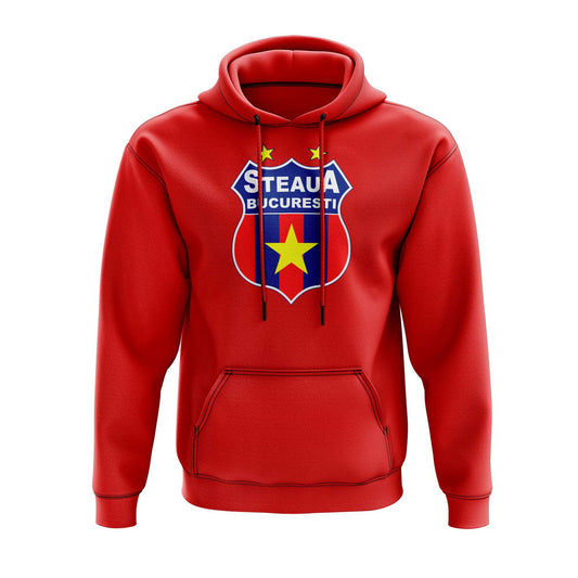 Steaua Bucharest Logo Hoody (Red)_0