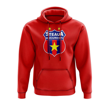 Steaua Bucharest Logo Hoody (Red)_1