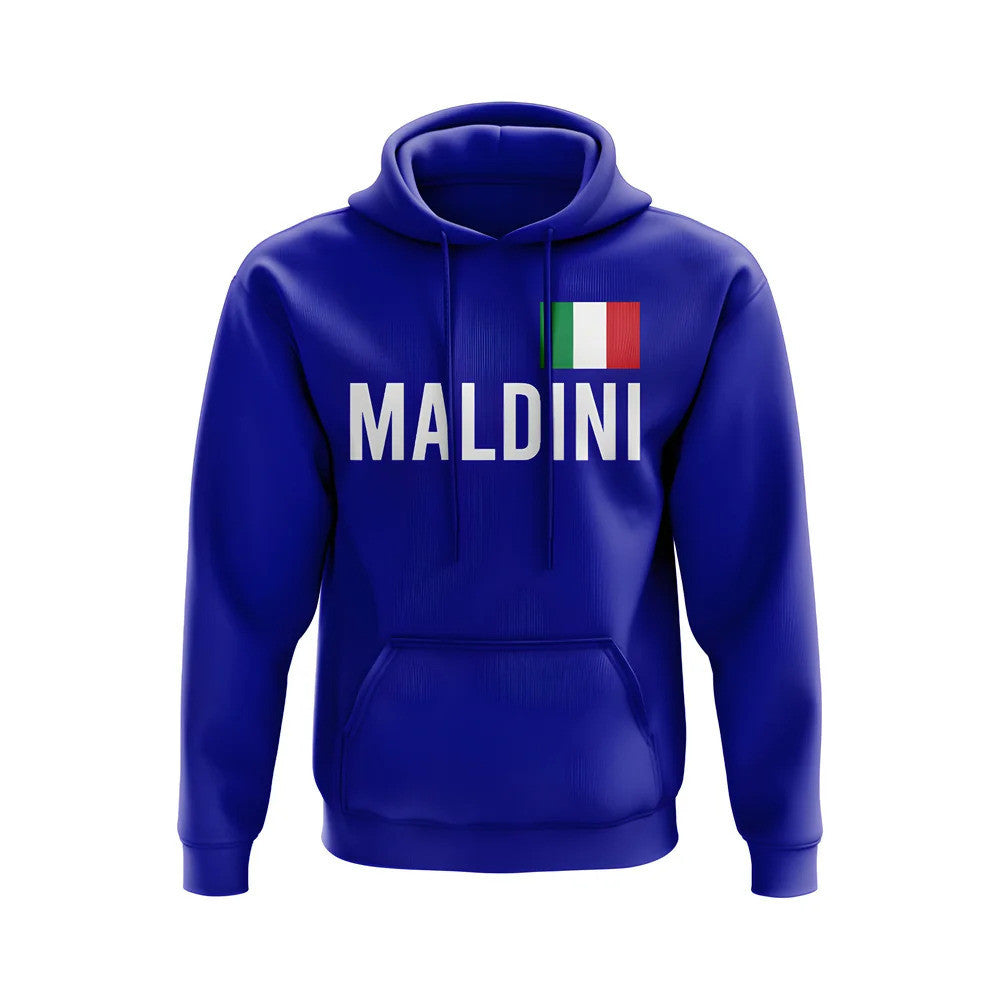 Paolo Maldini Italy Name Hoody (Royal)_1